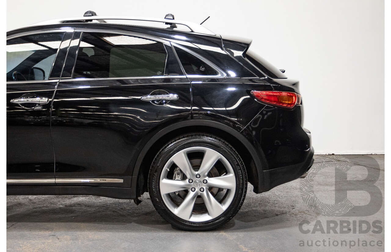 10/2016 Infiniti QX70 3.0D S Premium (AWD) 4d Wagon Obsidian Black Metallic Turbo Diesel V6 3.0L