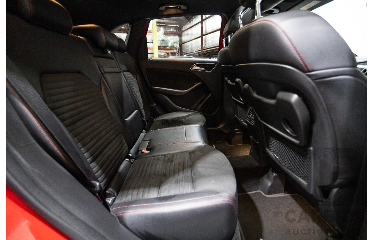5/2015 Mercedes-Benz B250 4matic 246 MY15 5d Hatchback Jupiter Red Turbo 2.0L