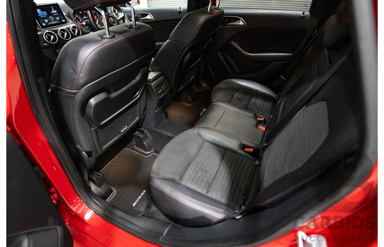 5/2015 Mercedes-Benz B250 4matic 246 MY15 5d Hatchback Jupiter Red Turbo 2.0L