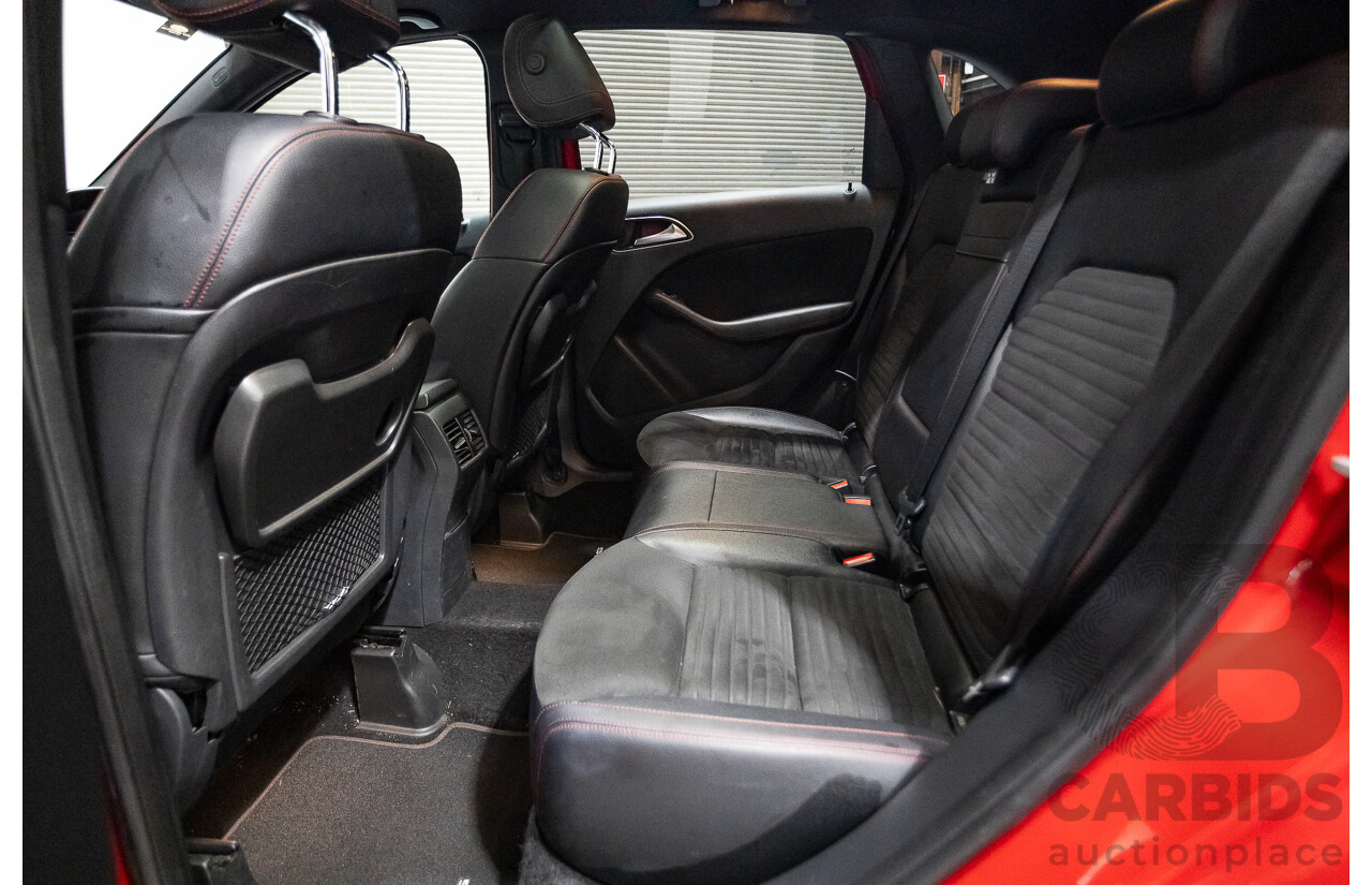 5/2015 Mercedes-Benz B250 4matic 246 MY15 5d Hatchback Jupiter Red Turbo 2.0L