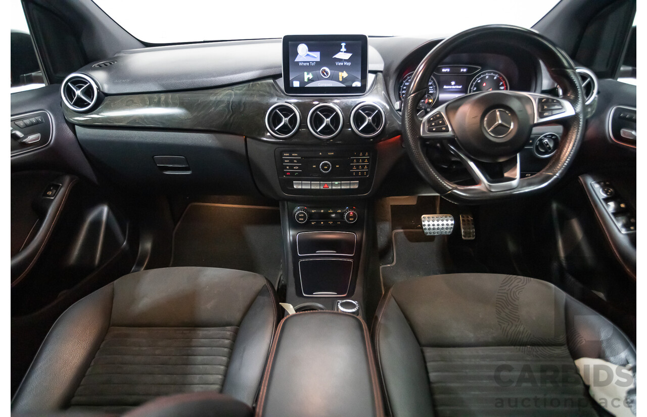 5/2015 Mercedes-Benz B250 4matic 246 MY15 5d Hatchback Jupiter Red Turbo 2.0L