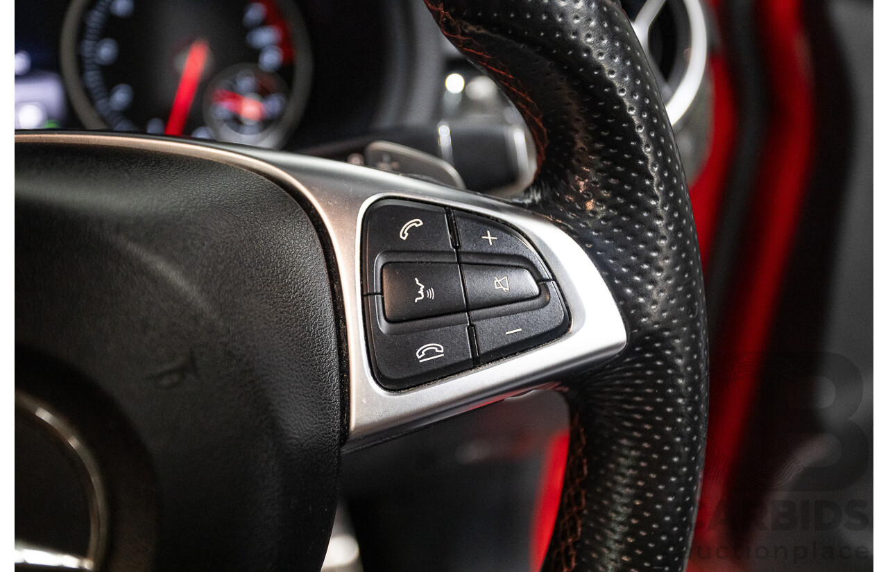5/2015 Mercedes-Benz B250 4matic 246 MY15 5d Hatchback Jupiter Red Turbo 2.0L