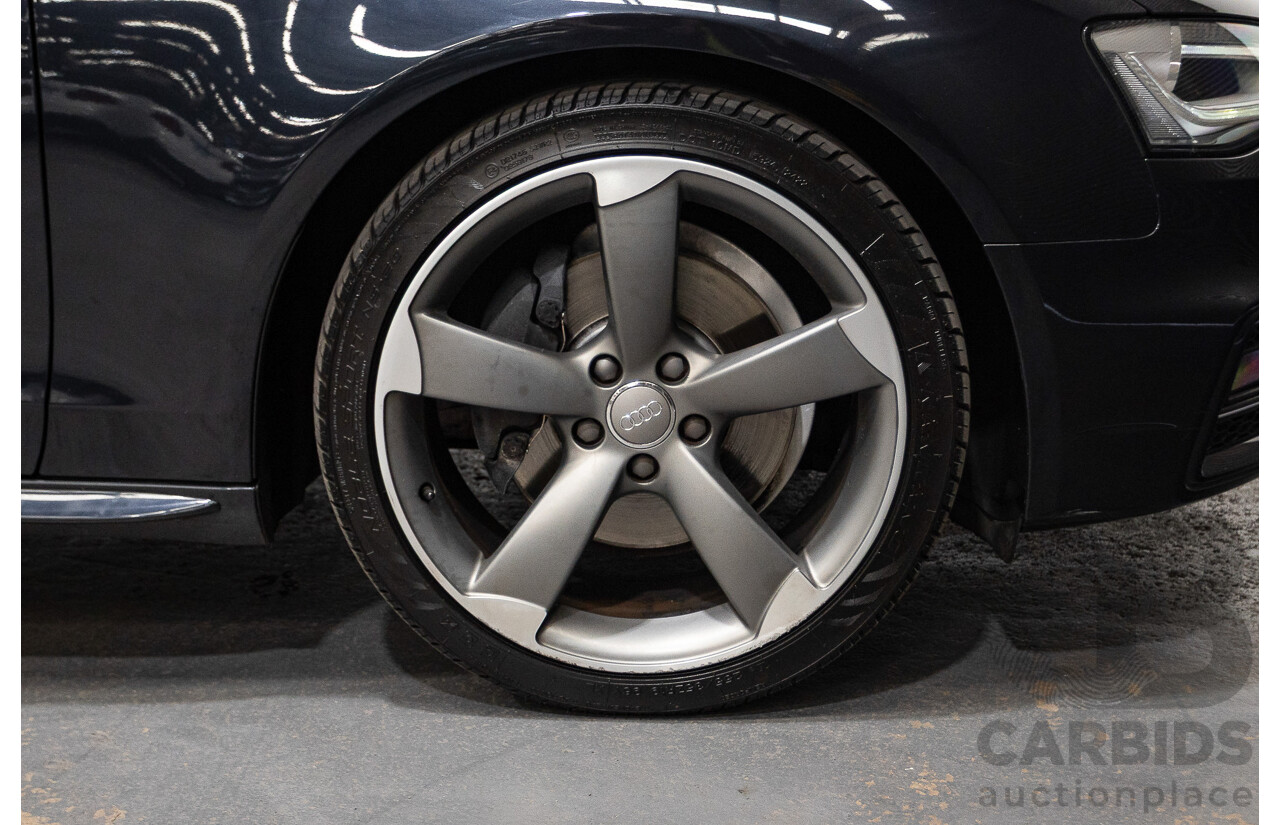 2/2015 Audi A4 2.0 TFSI Ambition Quattro B8 (8K) MY15 4d Sedan Moon light Blue Turbo 2.0L