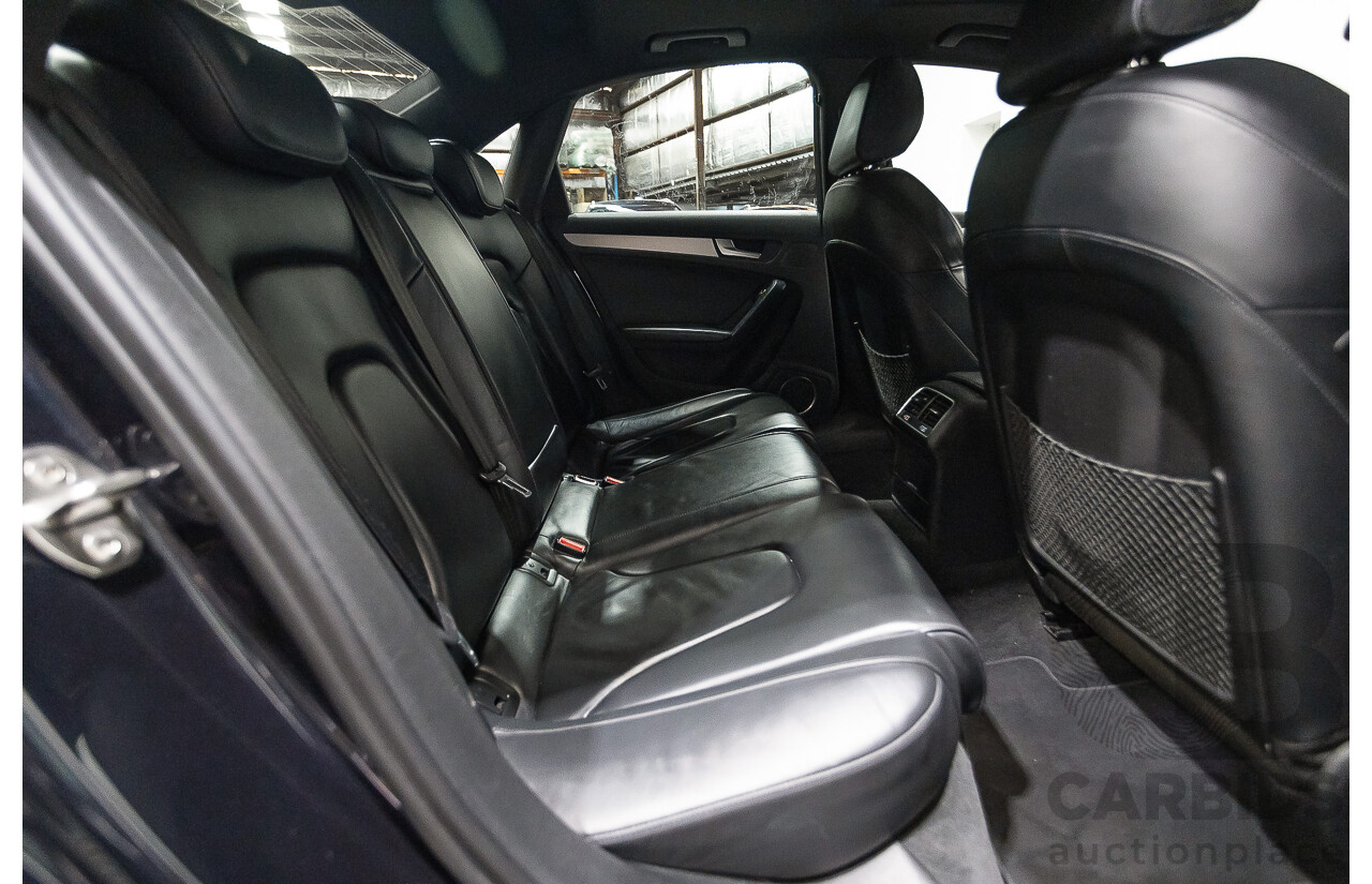 2/2015 Audi A4 2.0 TFSI Ambition Quattro B8 (8K) MY15 4d Sedan Moon light Blue Turbo 2.0L