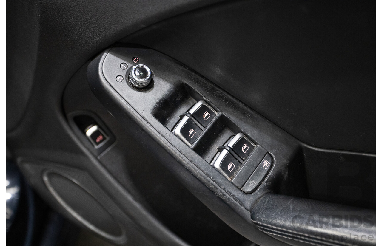2/2015 Audi A4 2.0 TFSI Ambition Quattro B8 (8K) MY15 4d Sedan Moon light Blue Turbo 2.0L