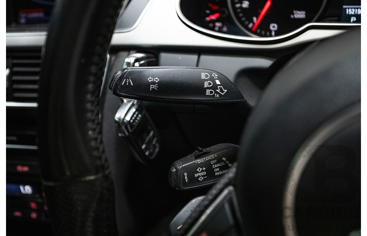 2/2015 Audi A4 2.0 TFSI Ambition Quattro B8 (8K) MY15 4d Sedan Moon light Blue Turbo 2.0L