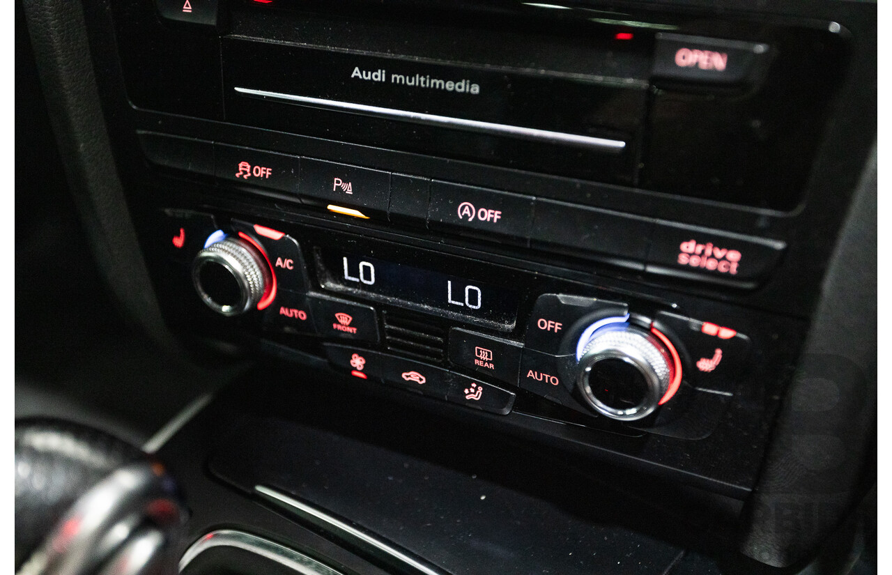 2/2015 Audi A4 2.0 TFSI Ambition Quattro B8 (8K) MY15 4d Sedan Moon light Blue Turbo 2.0L