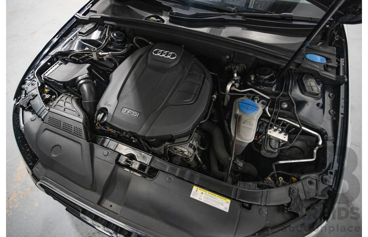 2/2015 Audi A4 2.0 TFSI Ambition Quattro B8 (8K) MY15 4d Sedan Moon light Blue Turbo 2.0L