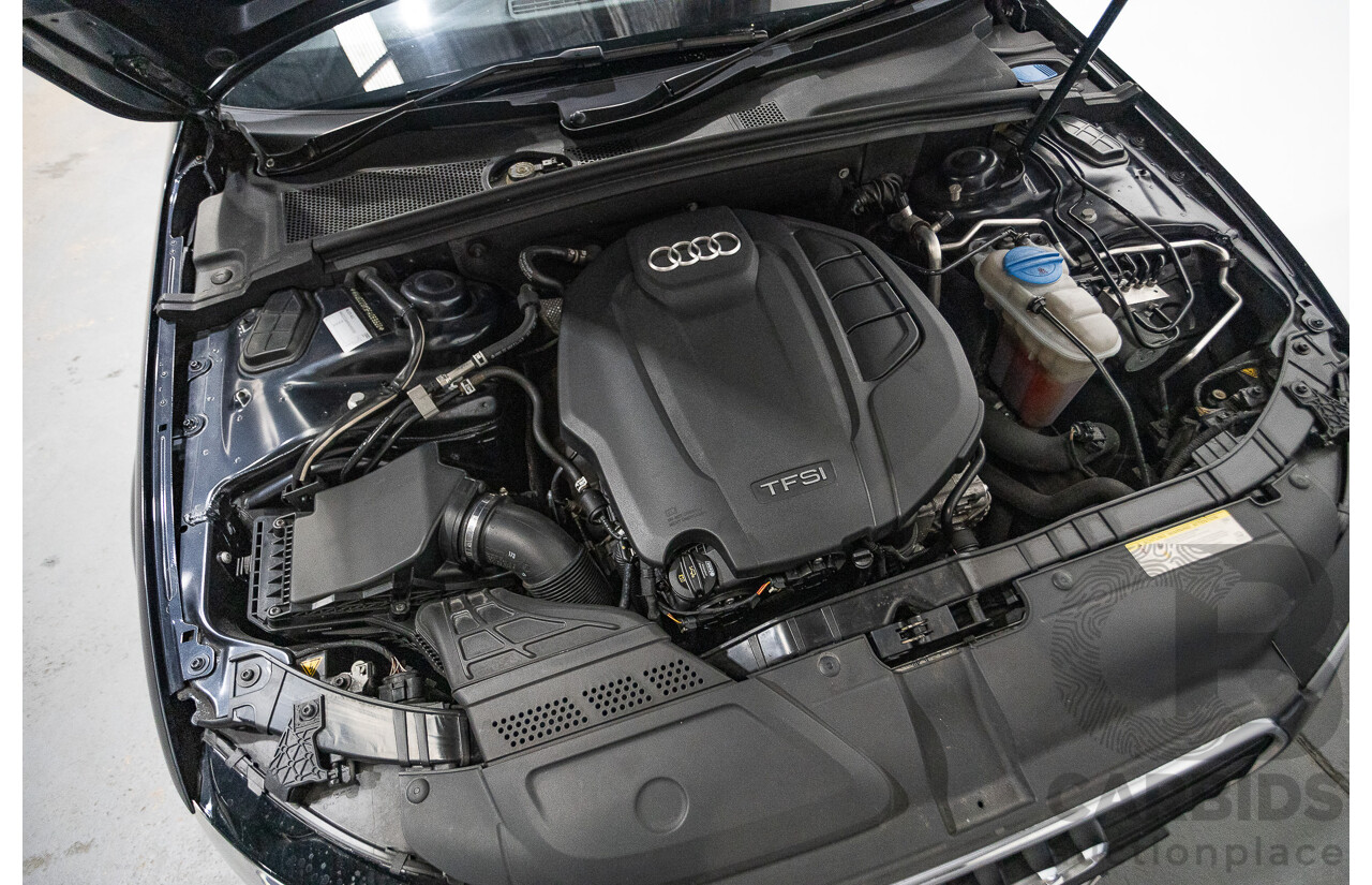 2/2015 Audi A4 2.0 TFSI Ambition Quattro B8 (8K) MY15 4d Sedan Moon light Blue Turbo 2.0L
