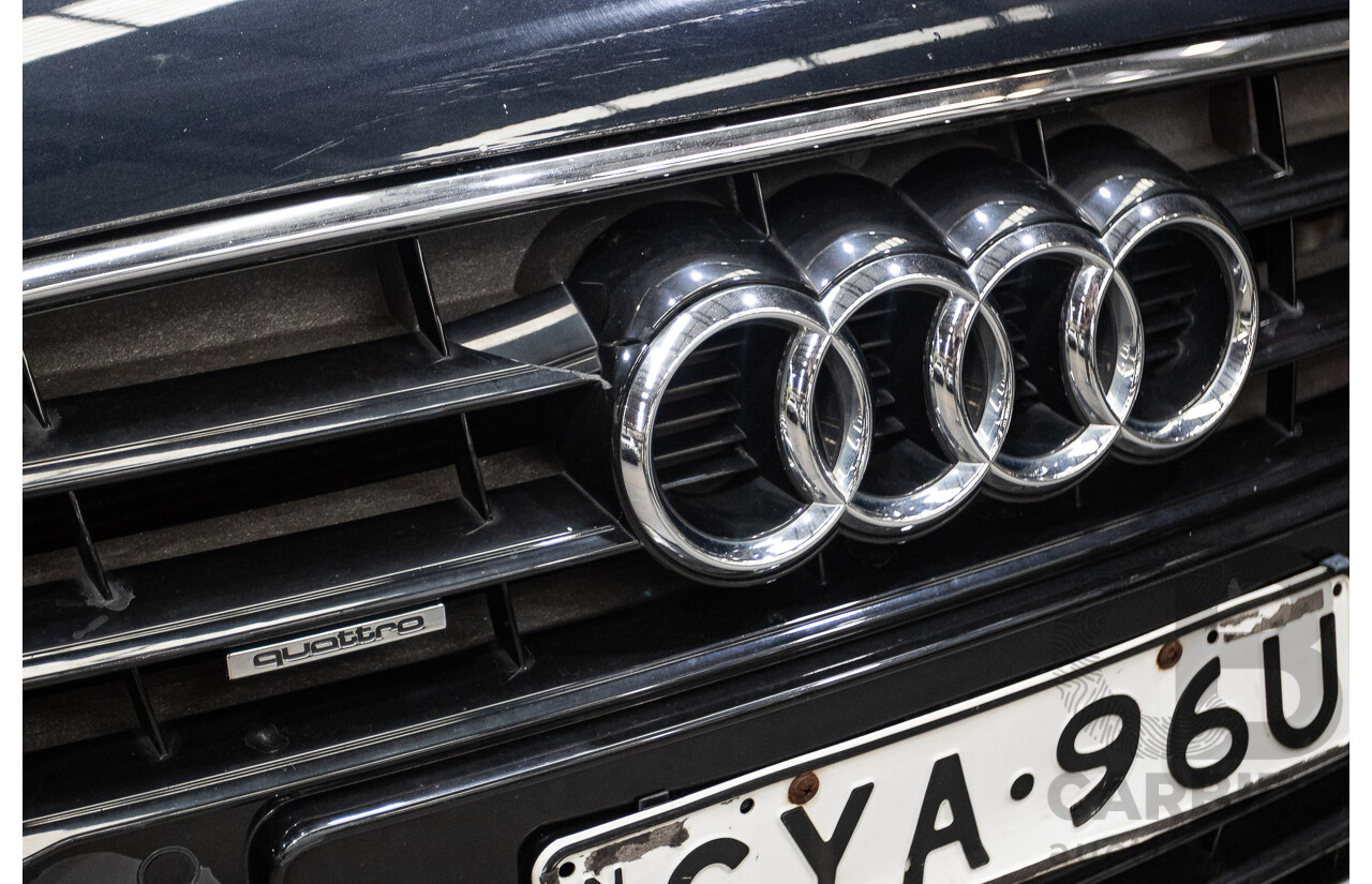 2/2015 Audi A4 2.0 TFSI Ambition Quattro B8 (8K) MY15 4d Sedan Moon light Blue Turbo 2.0L