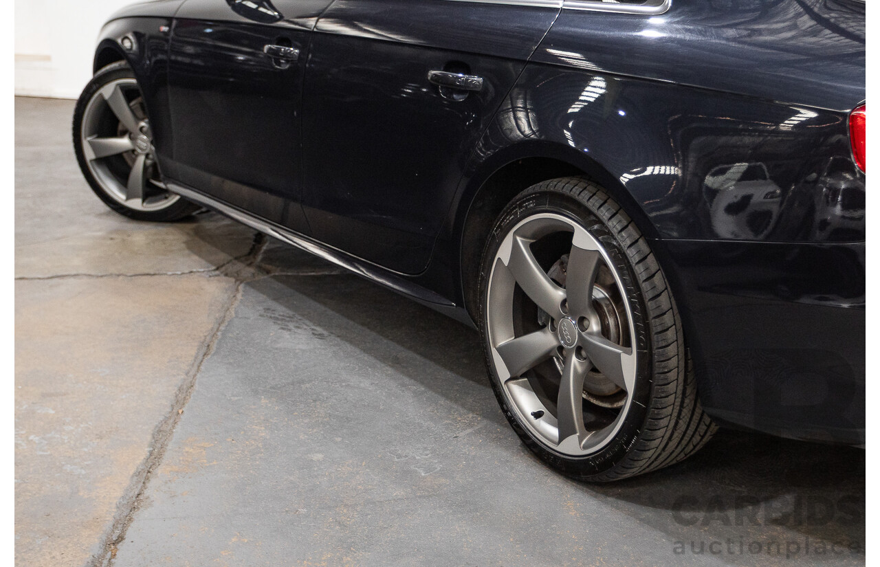 2/2015 Audi A4 2.0 TFSI Ambition Quattro B8 (8K) MY15 4d Sedan Moon light Blue Turbo 2.0L