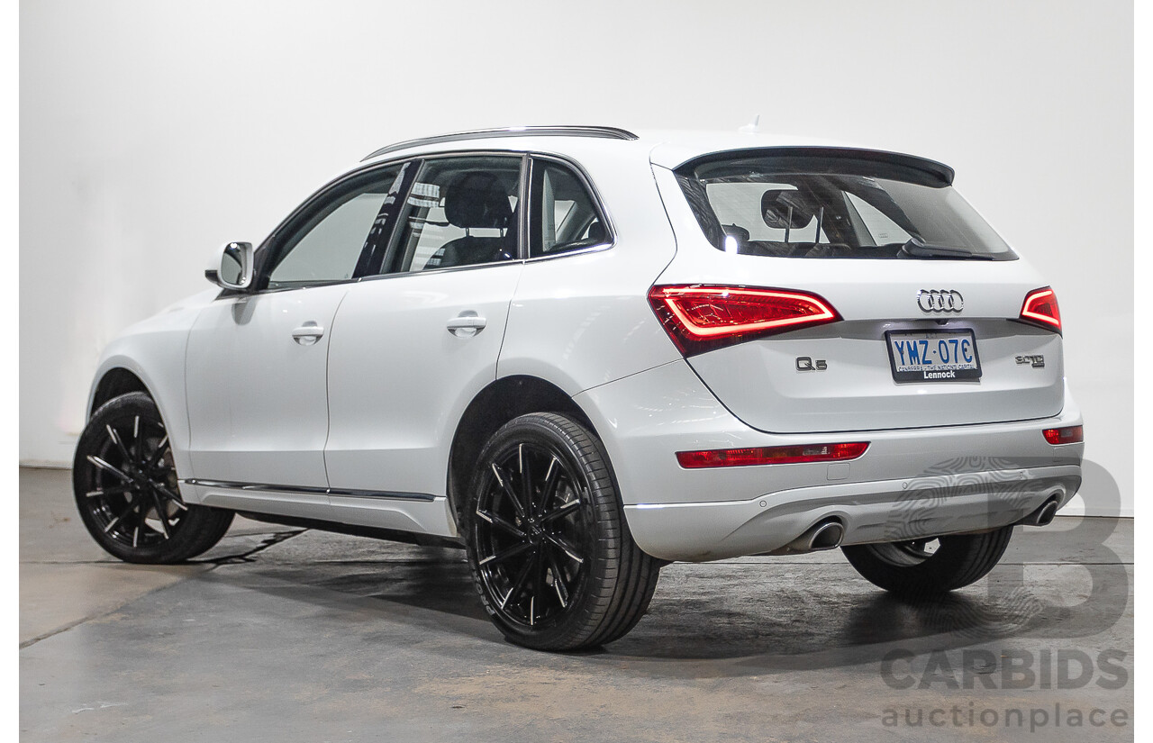 9/2013 Audi Q5 3.0 TDI Quattro 8R MY13 4d Wagon White 3.0L