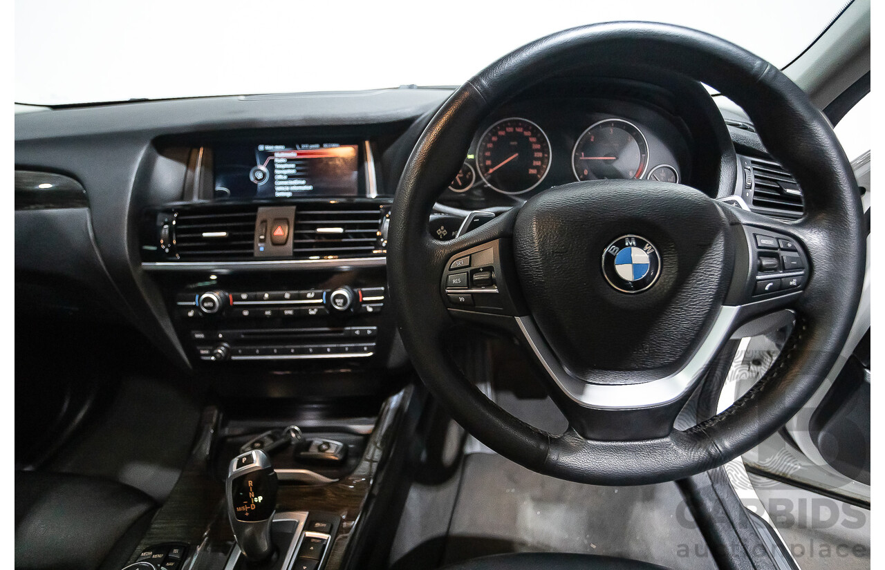 07/2016 BMW X4 Xdrive 20d (AWD) F26 MY16 5D Coupe White Turbo Diesel 2.0L
