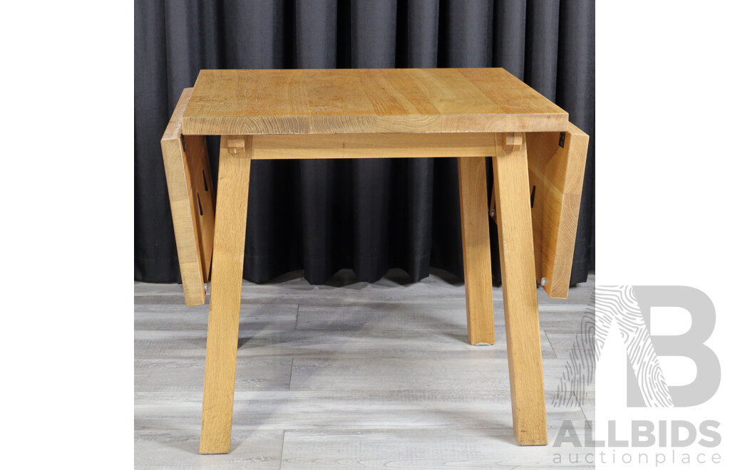 Small Modern Drop Side Kitchenette Table