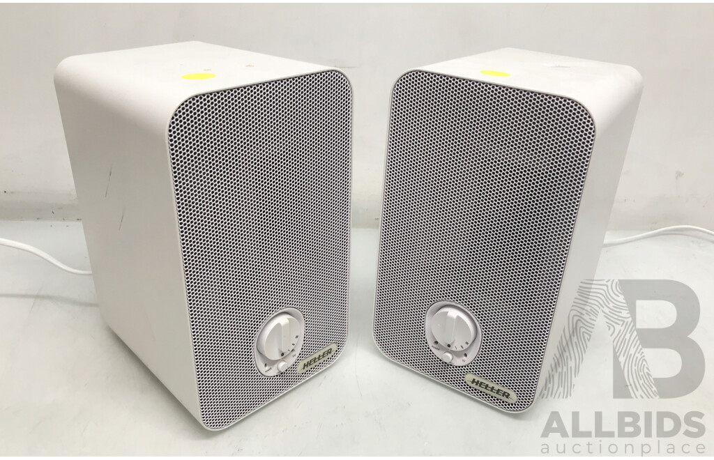 Pair of Heller Compact Air Purifiers