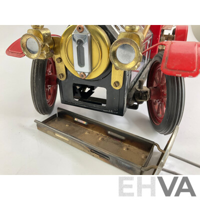 Vintage Mamod Live Steam Powered Edwardian Fire Truck, Made in England