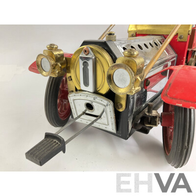 Vintage Mamod Live Steam Powered Edwardian Fire Truck, Made in England