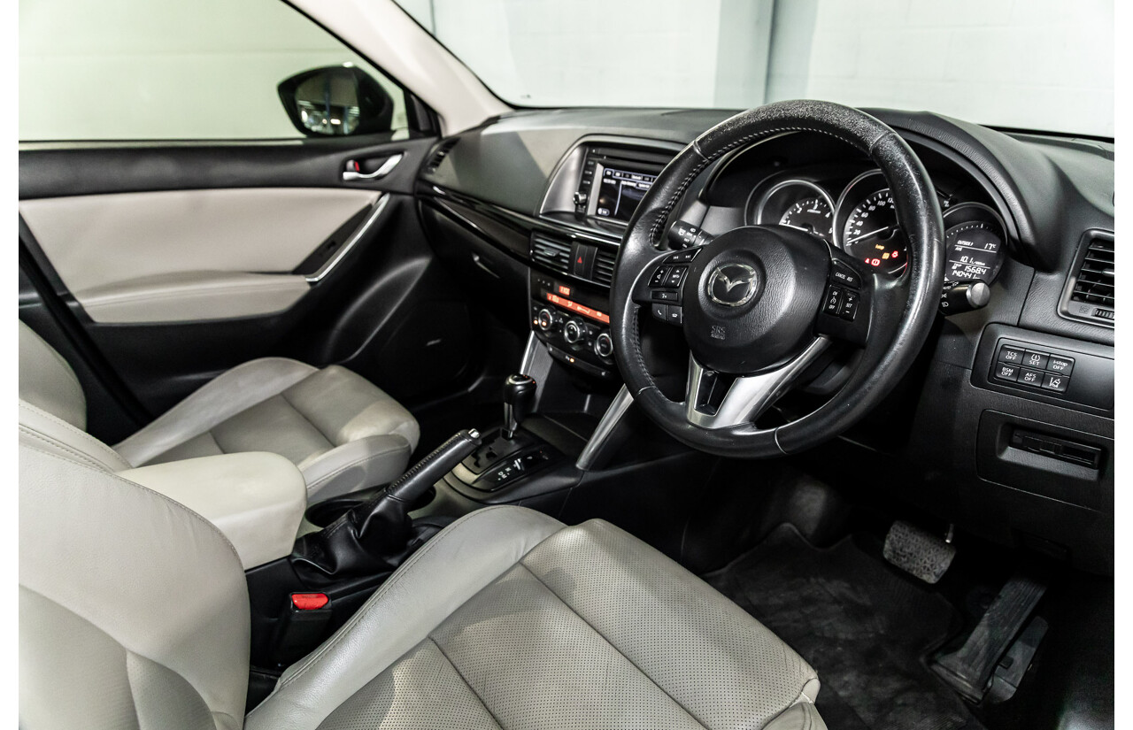 4/2012 Mazda CX-5 Grand Tourer (4x4)  4d Wagon Black Mica Turbo Diesel 2.2L