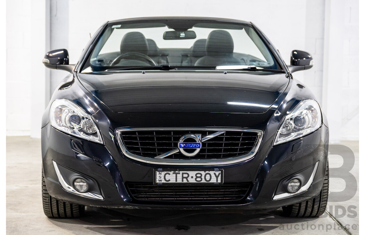5/2014 Volvo C70 T5 MY13 2d Convertible Black Sapphire Metallic Turbo 2.5L
