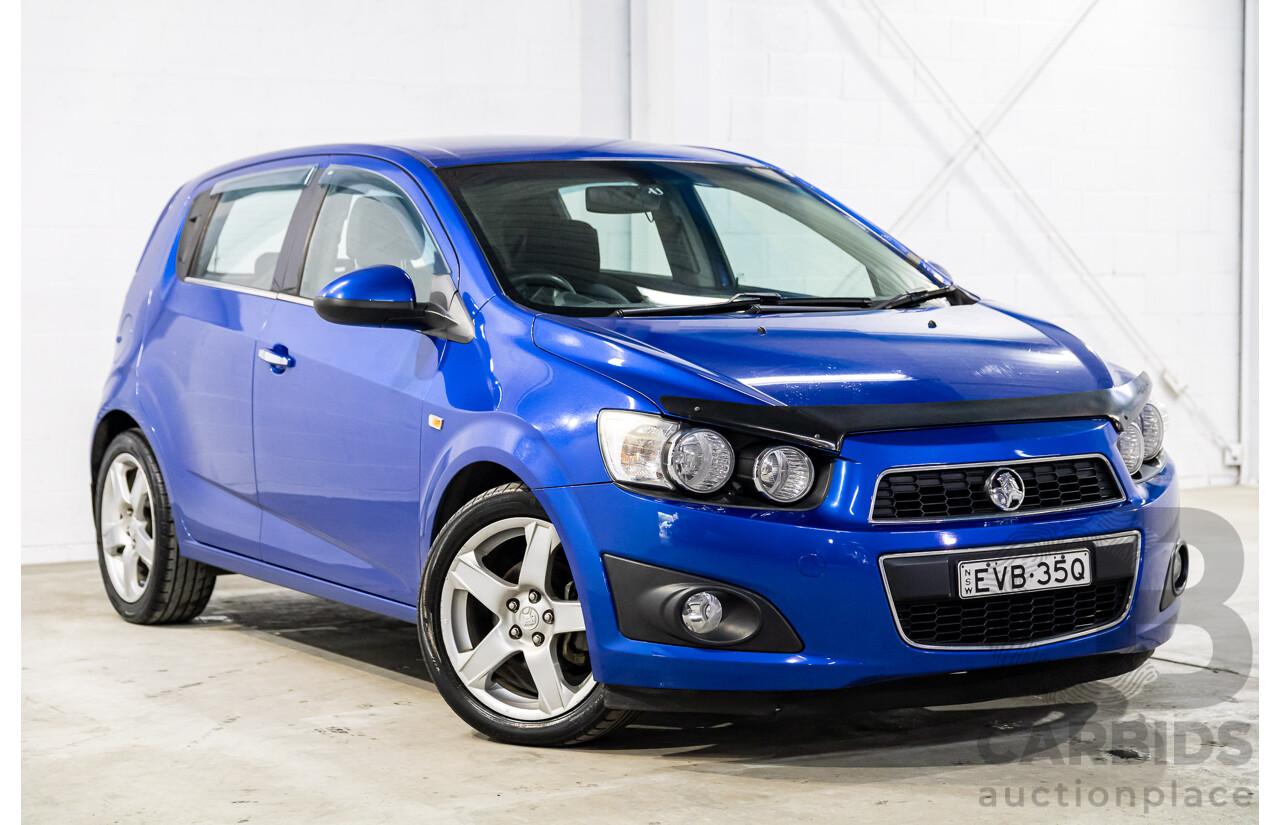 4/2015 Holden Barina CDX TM MY16 5d Hatchback Boracay Blue 1.6L