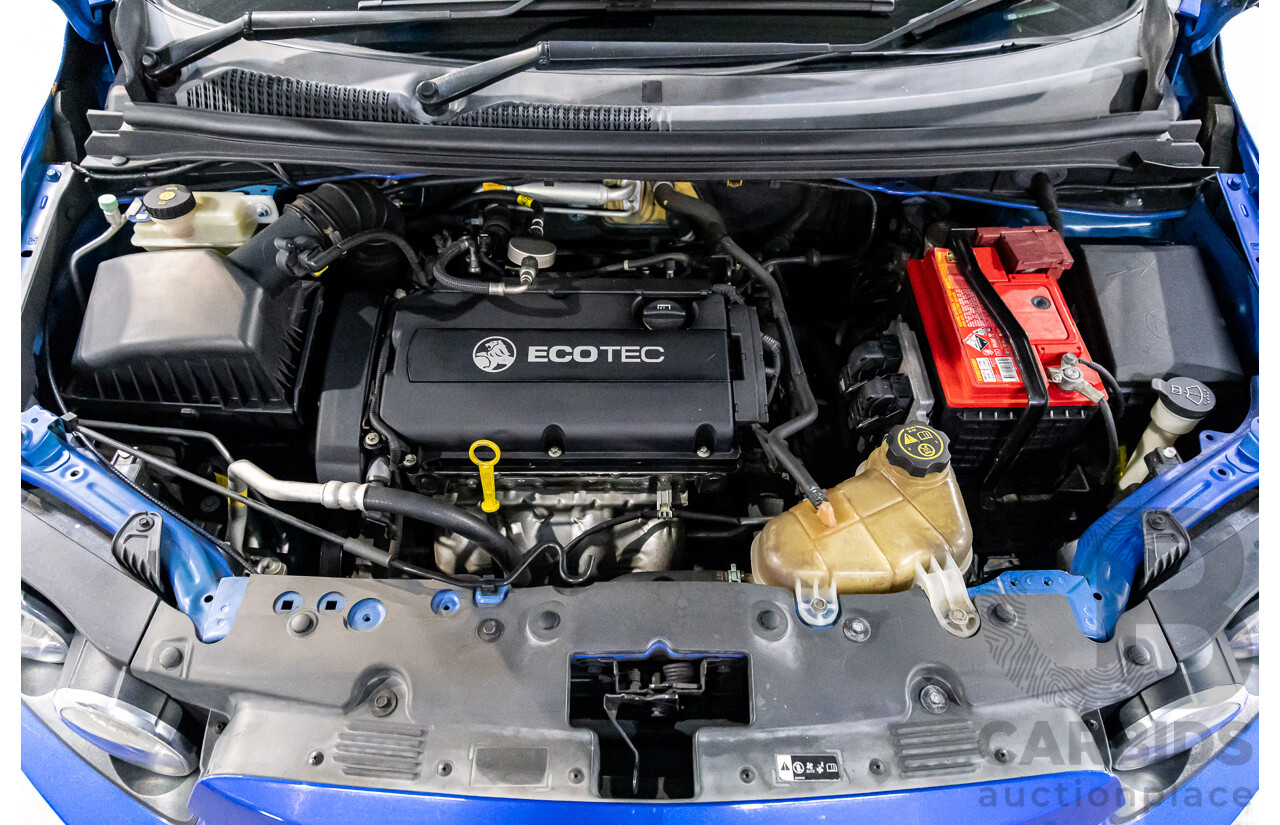 4/2015 Holden Barina CDX TM MY16 5d Hatchback Boracay Blue 1.6L