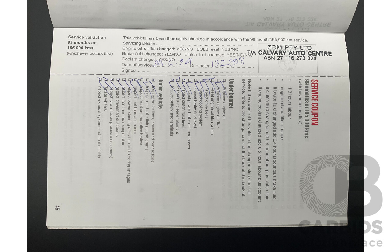 4/2015 Holden Barina CDX TM MY16 5d Hatchback Boracay Blue 1.6L