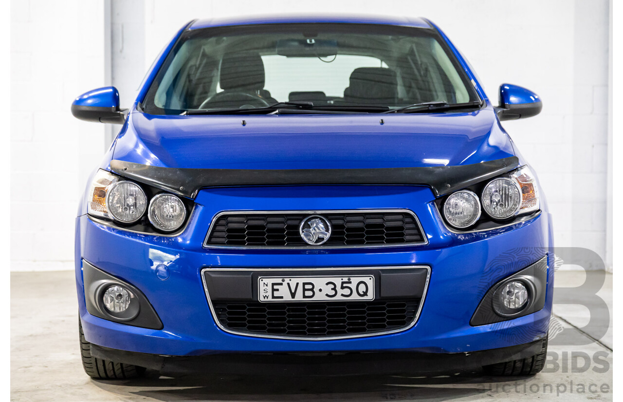 4/2015 Holden Barina CDX TM MY16 5d Hatchback Boracay Blue 1.6L