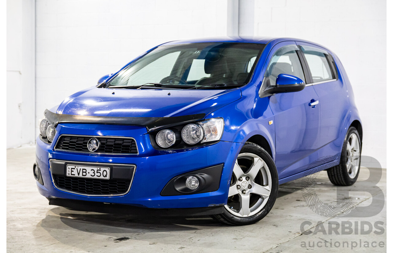 4/2015 Holden Barina CDX TM MY16 5d Hatchback Boracay Blue 1.6L