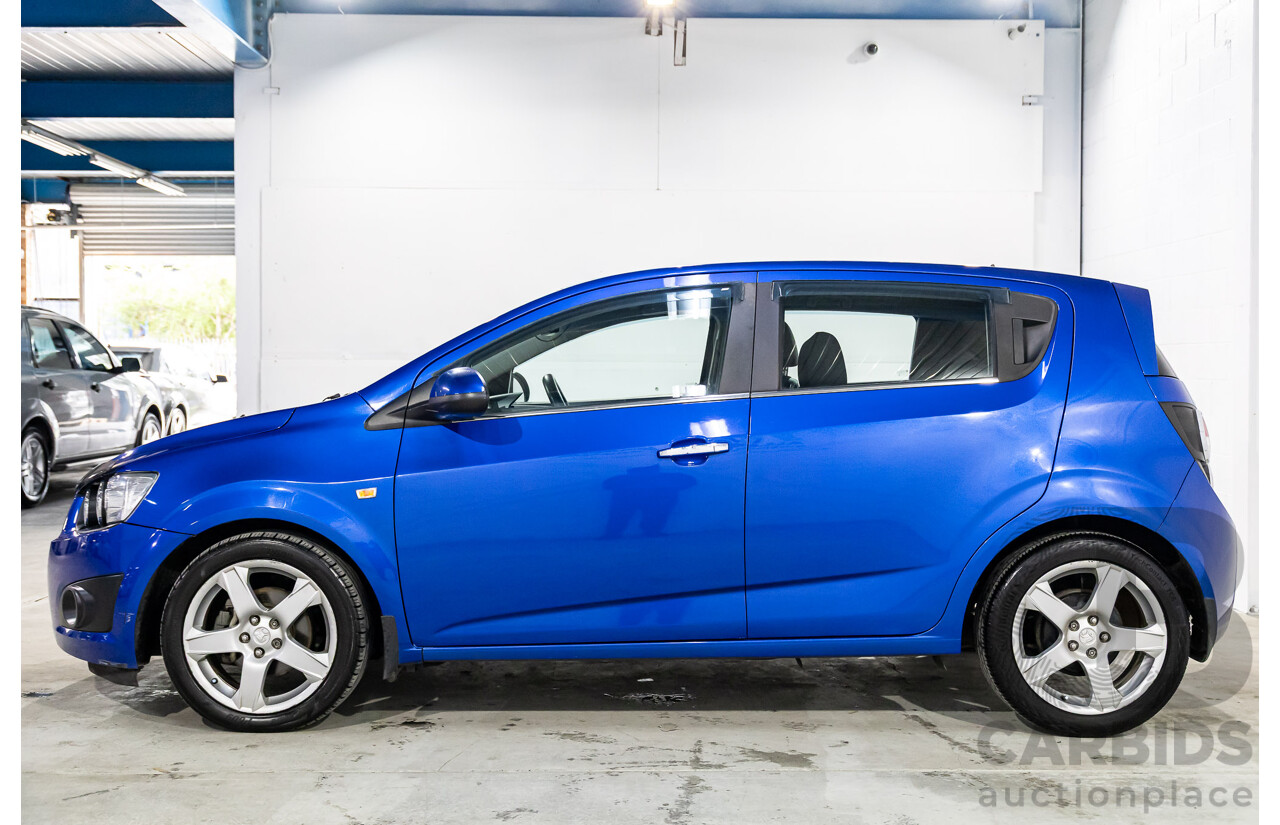 4/2015 Holden Barina CDX TM MY16 5d Hatchback Boracay Blue 1.6L