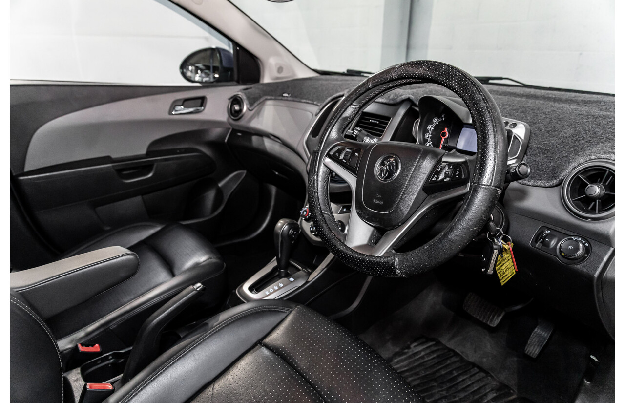 4/2015 Holden Barina CDX TM MY16 5d Hatchback Boracay Blue 1.6L