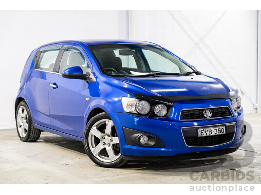 4/2015 Holden Barina CDX TM MY16 5d Hatchback Boracay Blue 1.6L