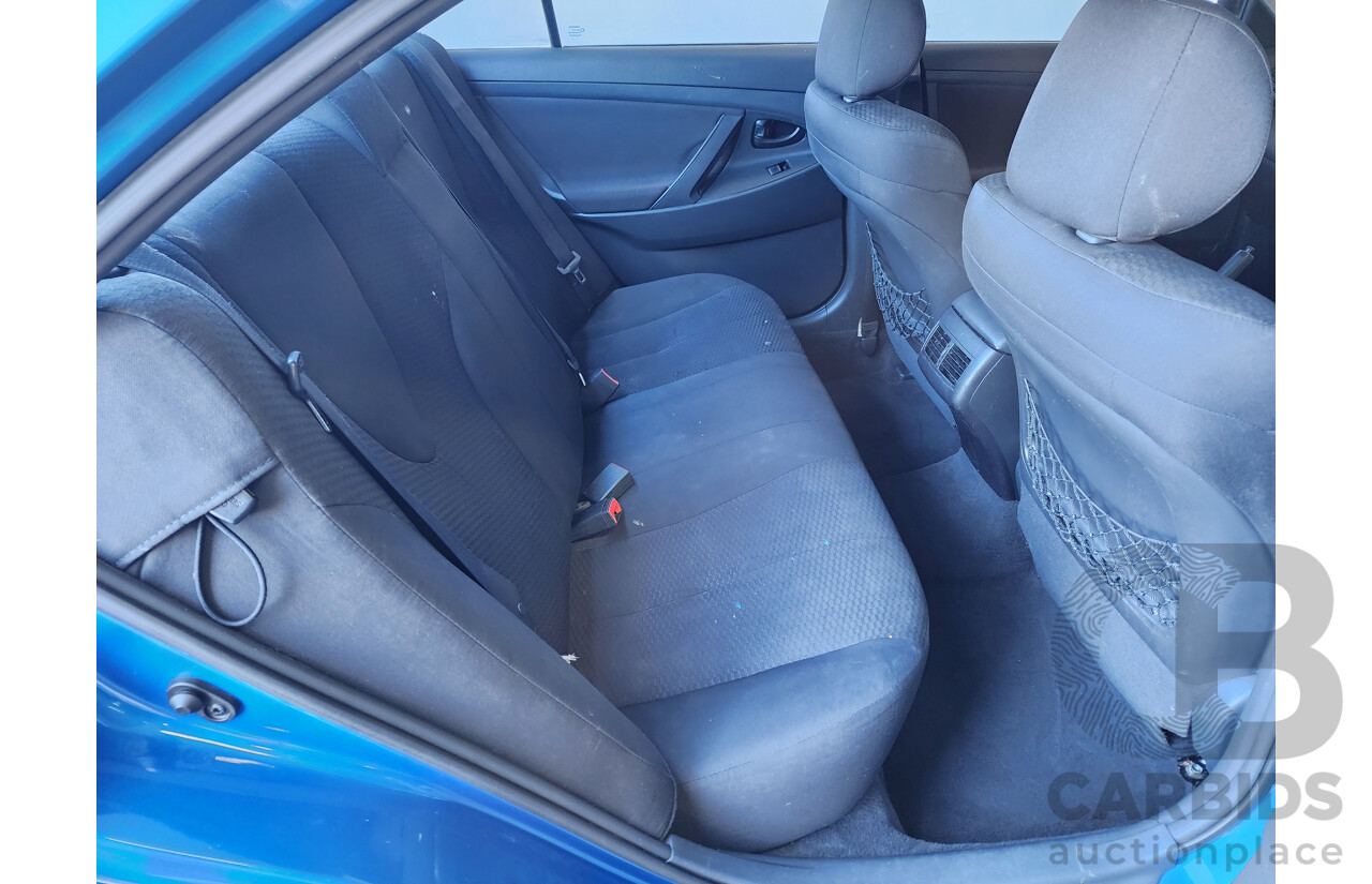 10/2007 Toyota Camry Altise ACV40R 07 UPGRADE 4d Sedan Blue 2.4L