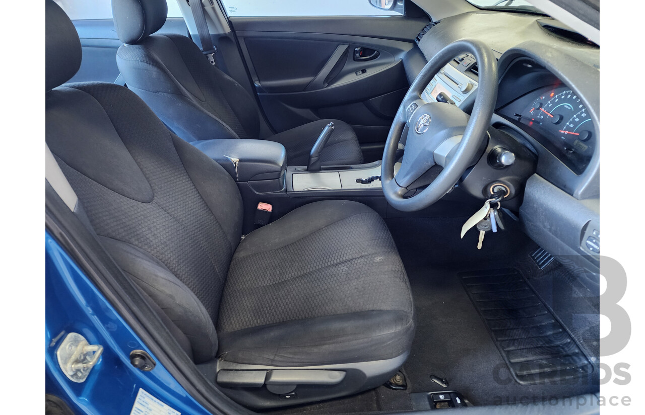 10/2007 Toyota Camry Altise ACV40R 07 UPGRADE 4d Sedan Blue 2.4L