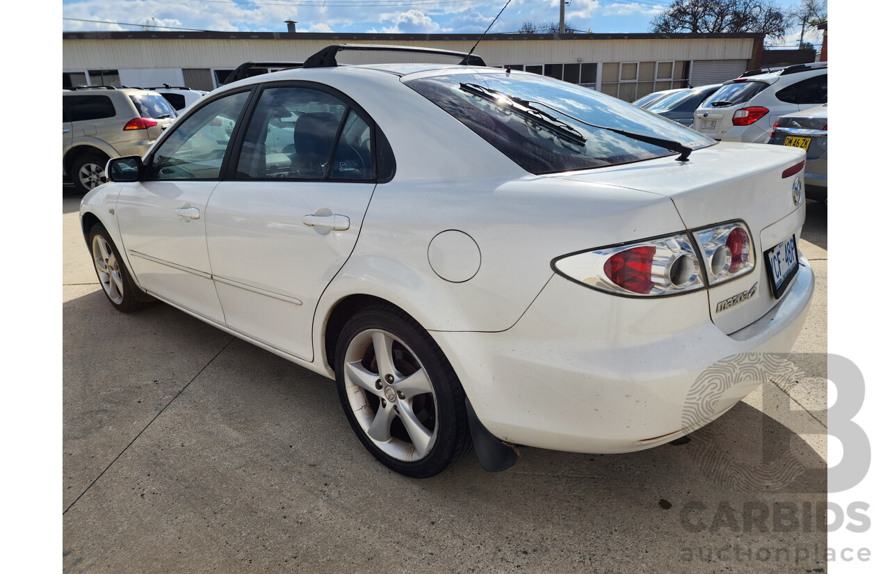 12/2002 Mazda Mazda6 Luxury GG 5d Hatchback White 2.3L