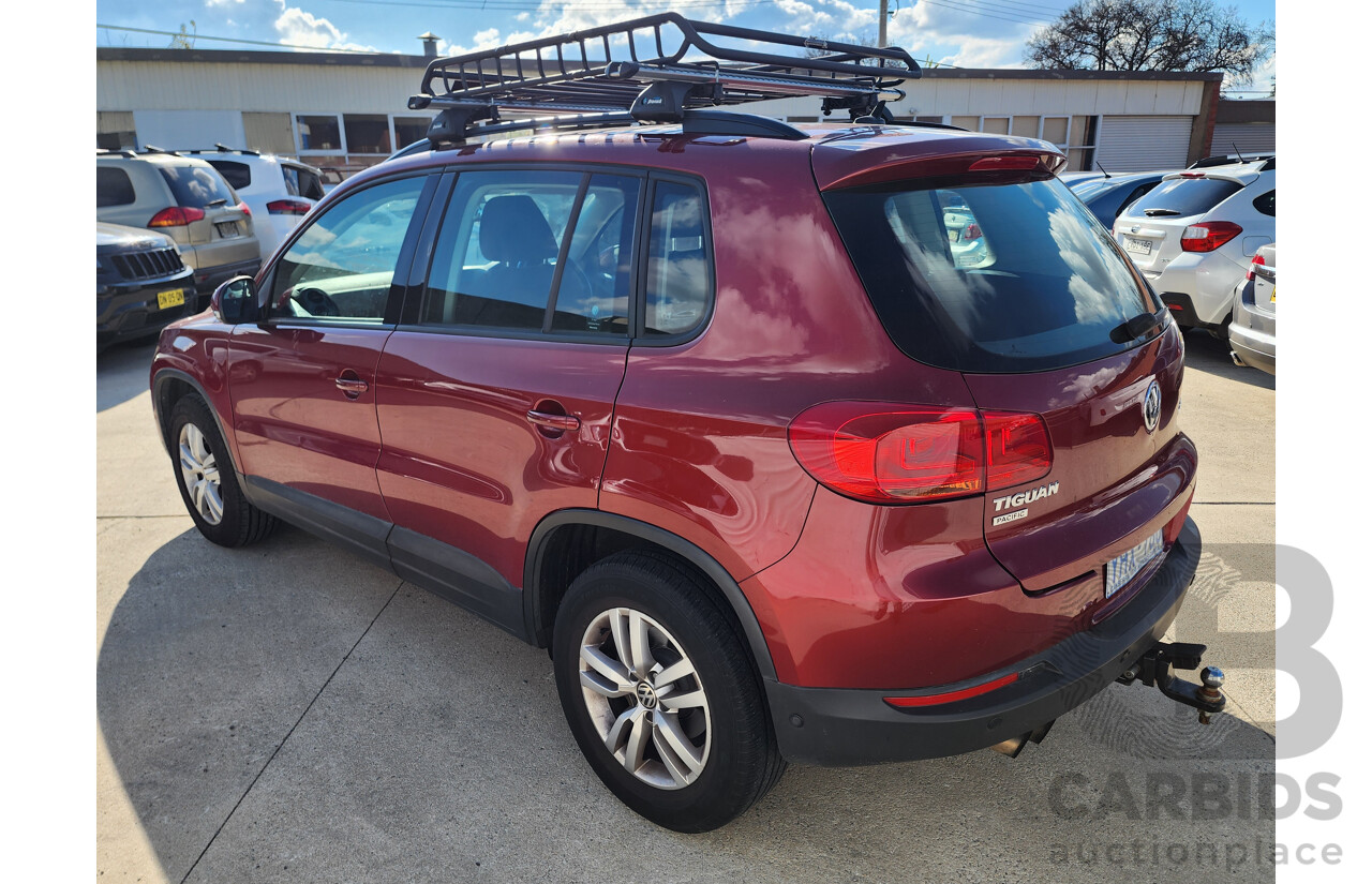 3/2012 Volkswagen Tiguan 132 TSI Pacific 5NC MY12 4d Wagon Red 2.0L