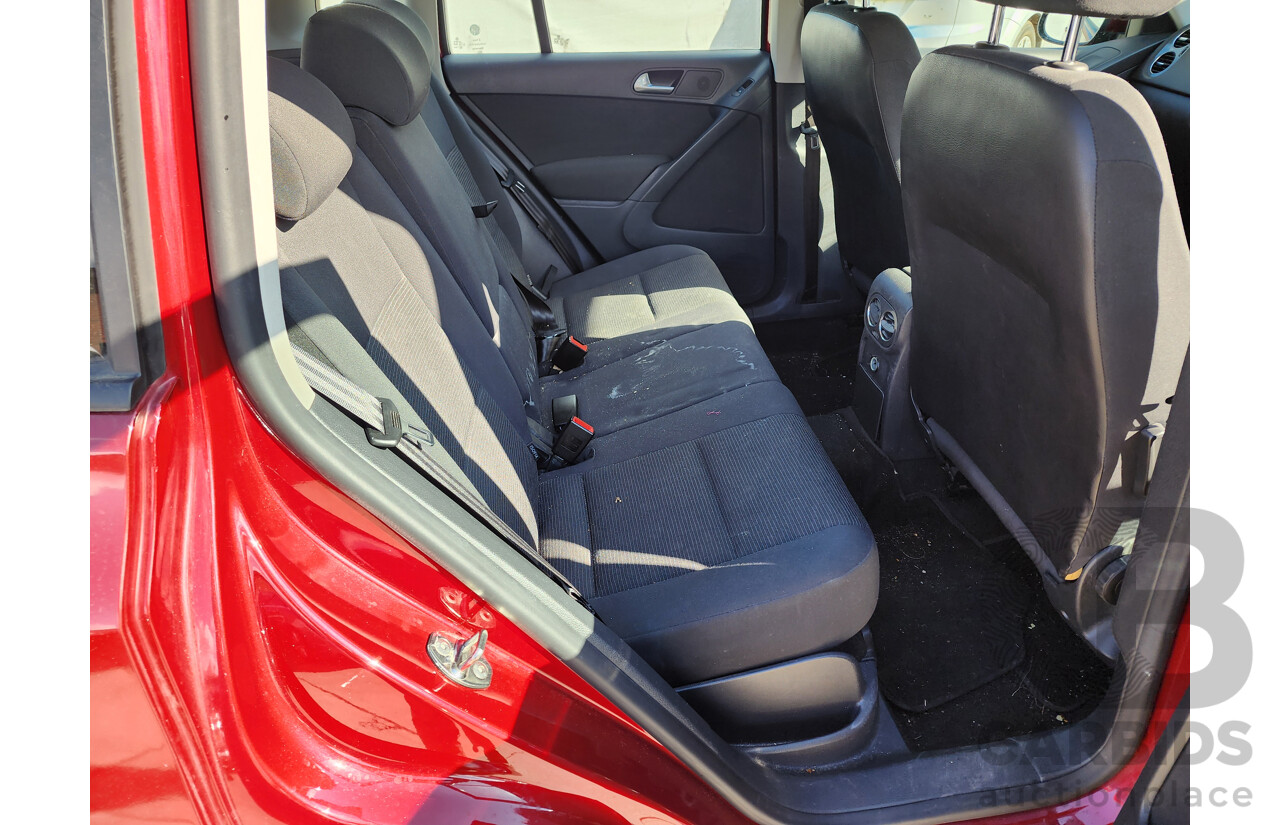 3/2012 Volkswagen Tiguan 132 TSI Pacific 5NC MY12 4d Wagon Red 2.0L