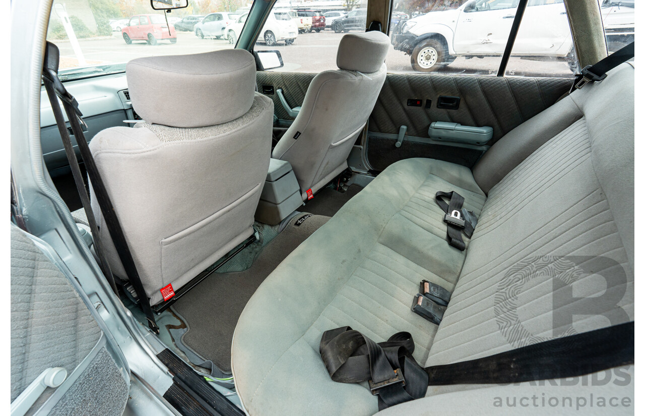 10/1986 Holden VL Commodore Executive - Walkinshaw Group A Replica 4d Sedan Panorama Silver 3.0L