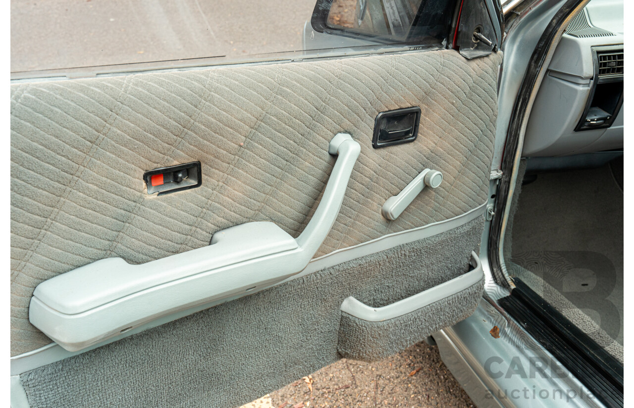 10/1986 Holden VL Commodore Executive - Walkinshaw Group A Replica 4d Sedan Panorama Silver 3.0L
