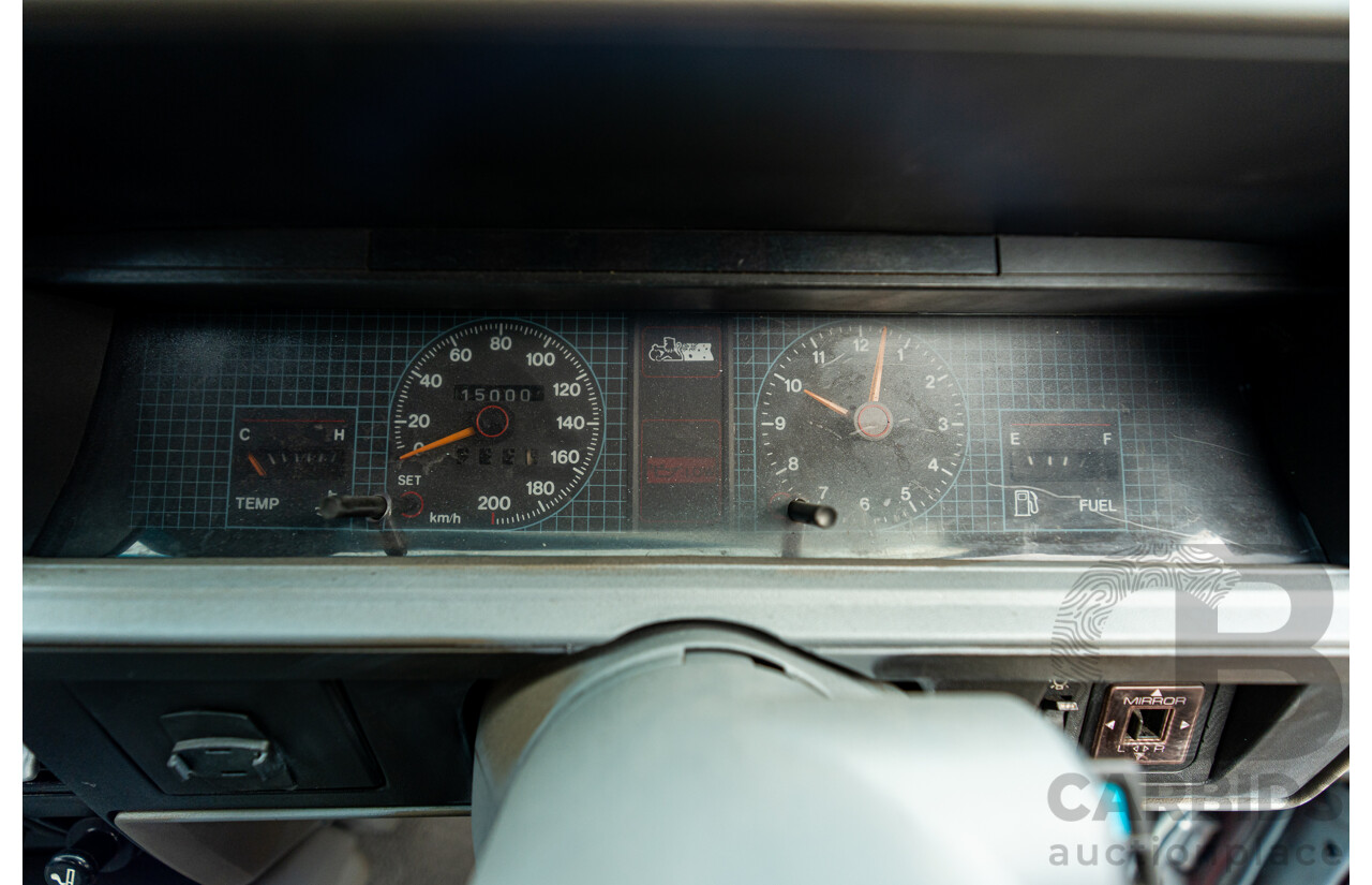 10/1986 Holden VL Commodore Executive - Walkinshaw Group A Replica 4d Sedan Panorama Silver 3.0L