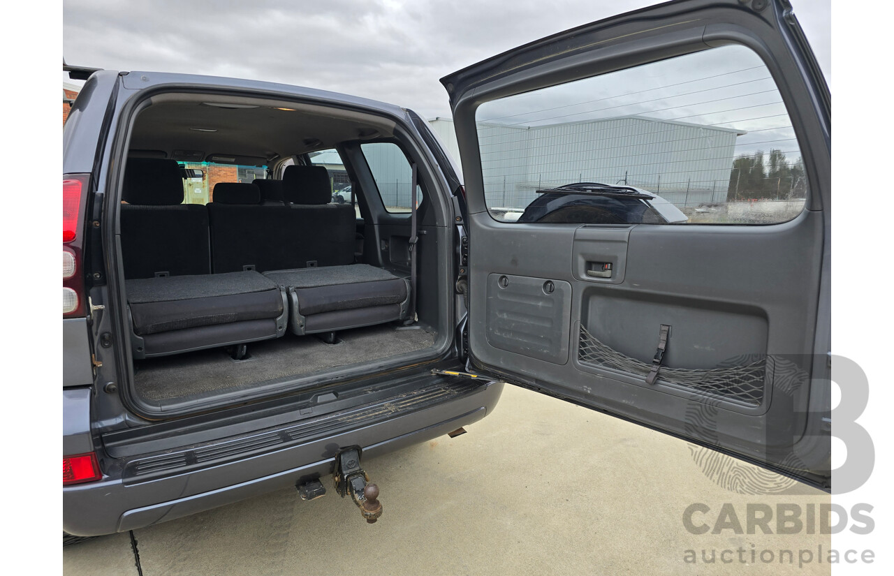 6/2004 Toyota Landcruiser Prado GXL (4x4) KZJ120R 4d Wagon Charcoal Grey Metallic Turbo Diesel 3.0L