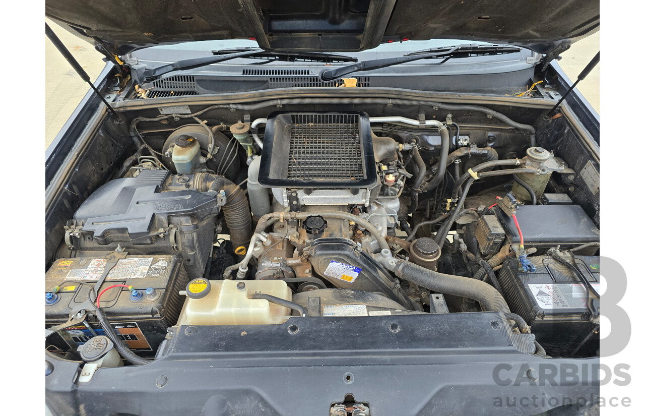 6/2004 Toyota Landcruiser Prado GXL (4x4) KZJ120R 4d Wagon Charcoal Grey Metallic Turbo Diesel 3.0L