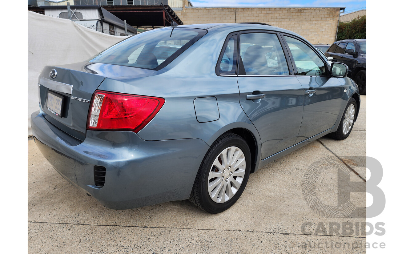 7/2011 Subaru Impreza R (awd) MY11 4d Sedan Green 2.0L