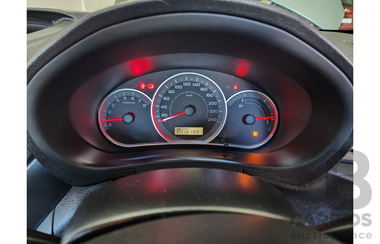 7/2011 Subaru Impreza R (awd) MY11 4d Sedan Green 2.0L