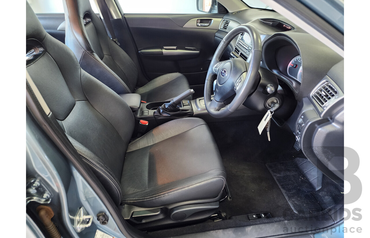 7/2011 Subaru Impreza R (awd) MY11 4d Sedan Green 2.0L