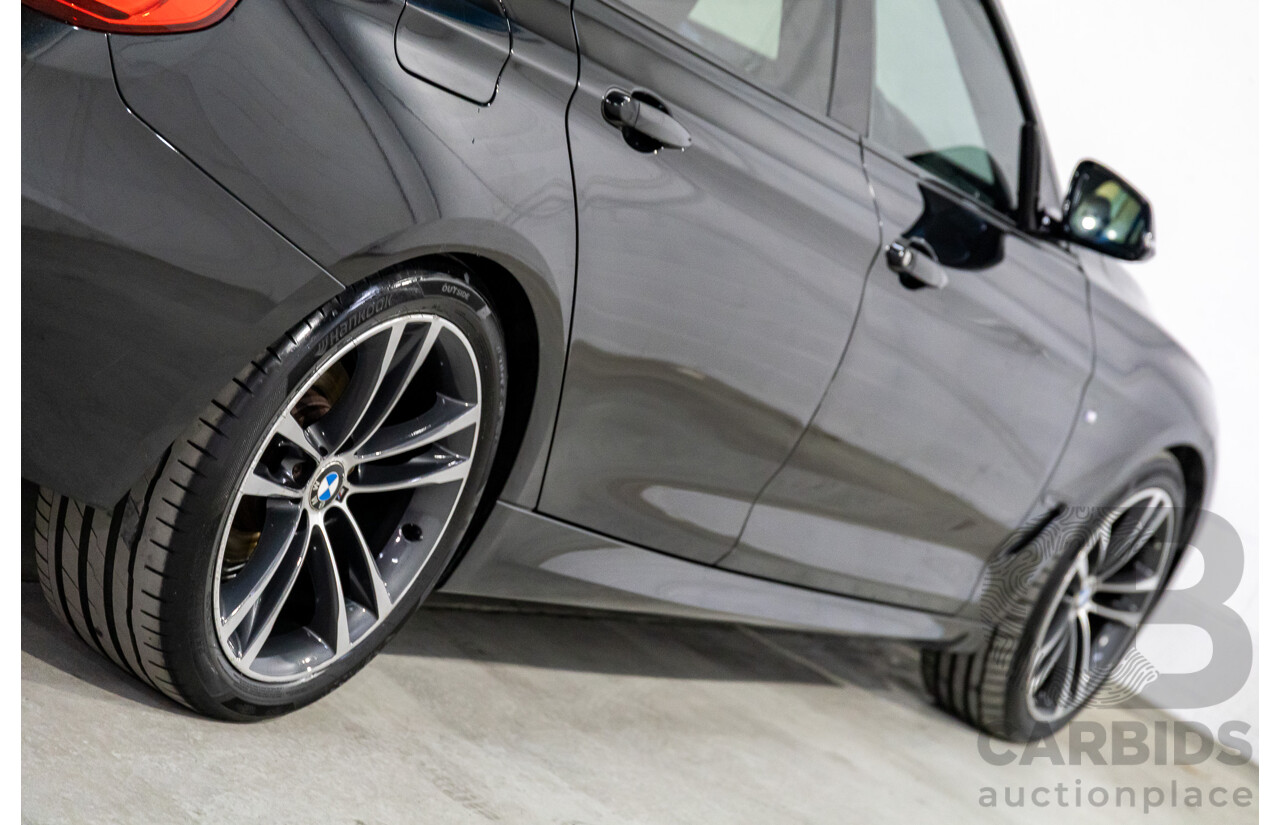 9/2013 BMW 328i Gran Turismo M Sport F34 4d Coupe Black Sapphire Metallic Turbo 2.0L