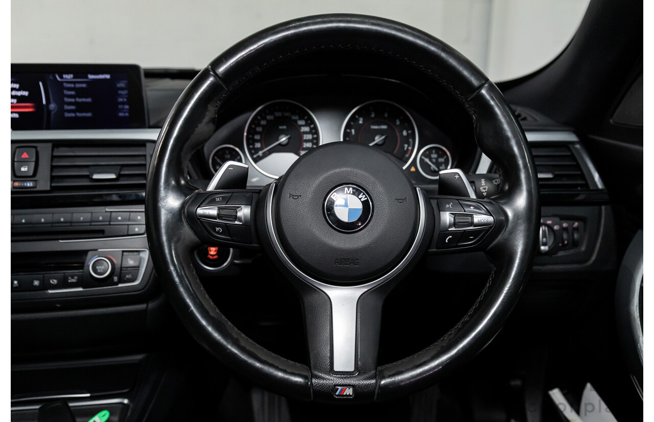 9/2013 BMW 328i Gran Turismo M Sport F34 4d Coupe Black Sapphire Metallic Turbo 2.0L
