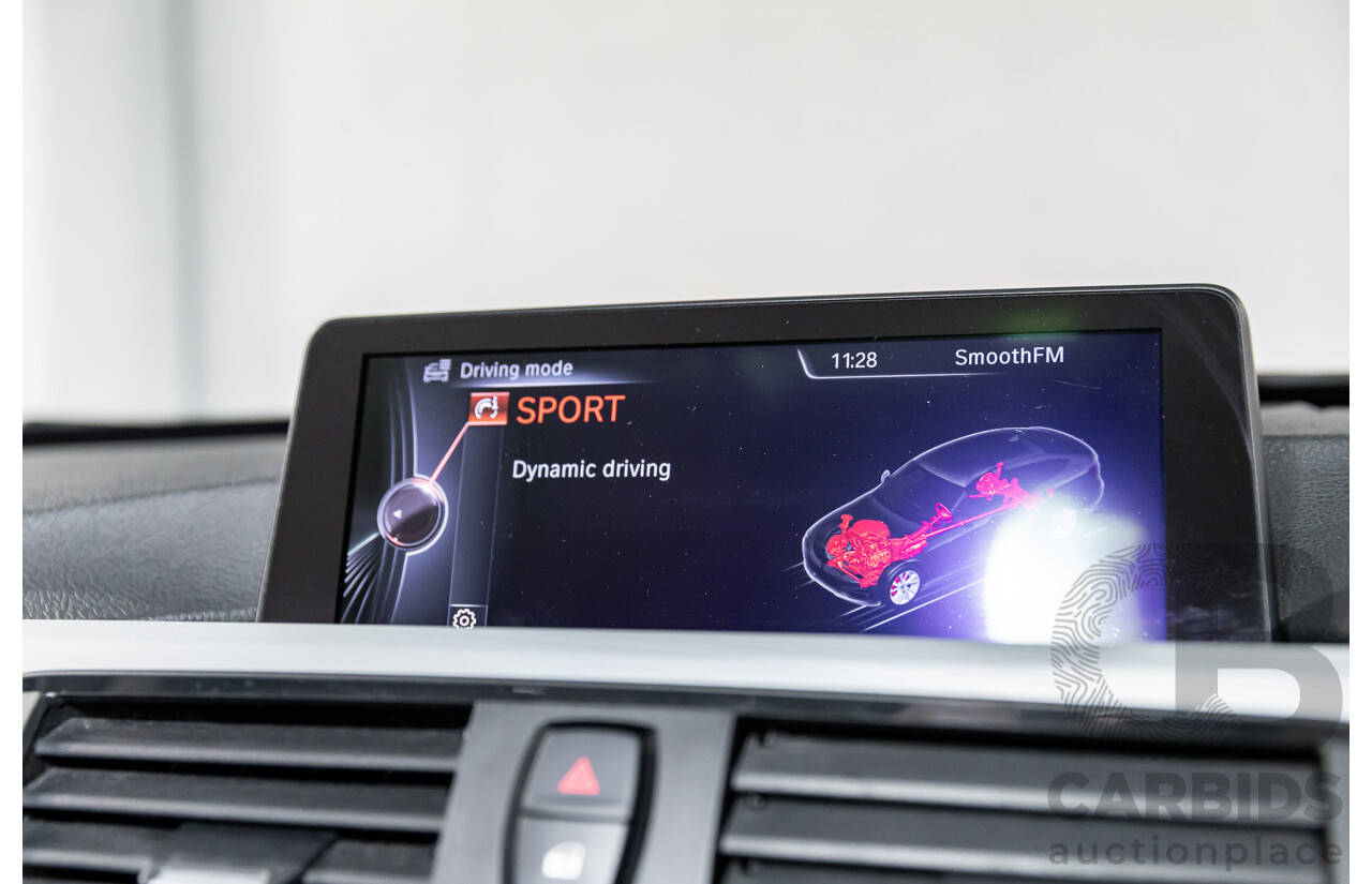 9/2013 BMW 328i Gran Turismo M Sport F34 4d Coupe Black Sapphire Metallic Turbo 2.0L
