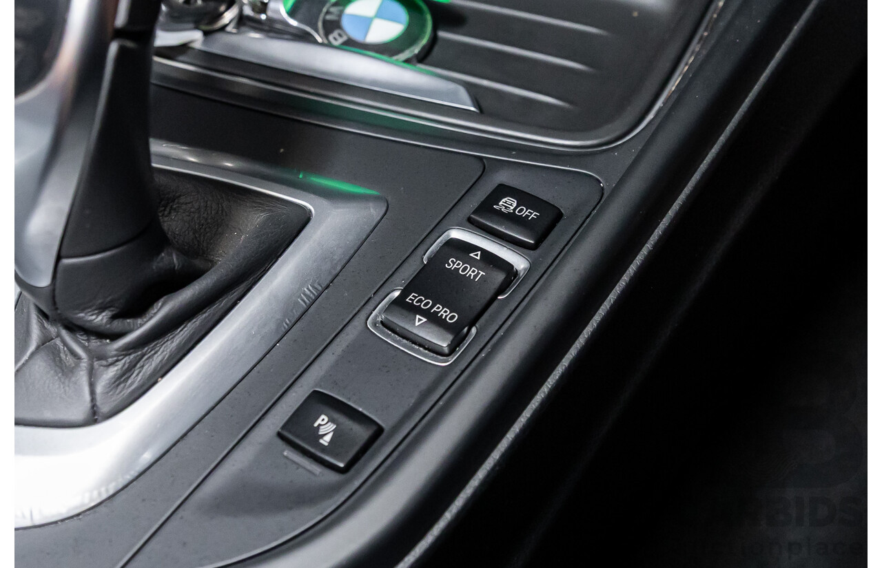 9/2013 BMW 328i Gran Turismo M Sport F34 4d Coupe Black Sapphire Metallic Turbo 2.0L