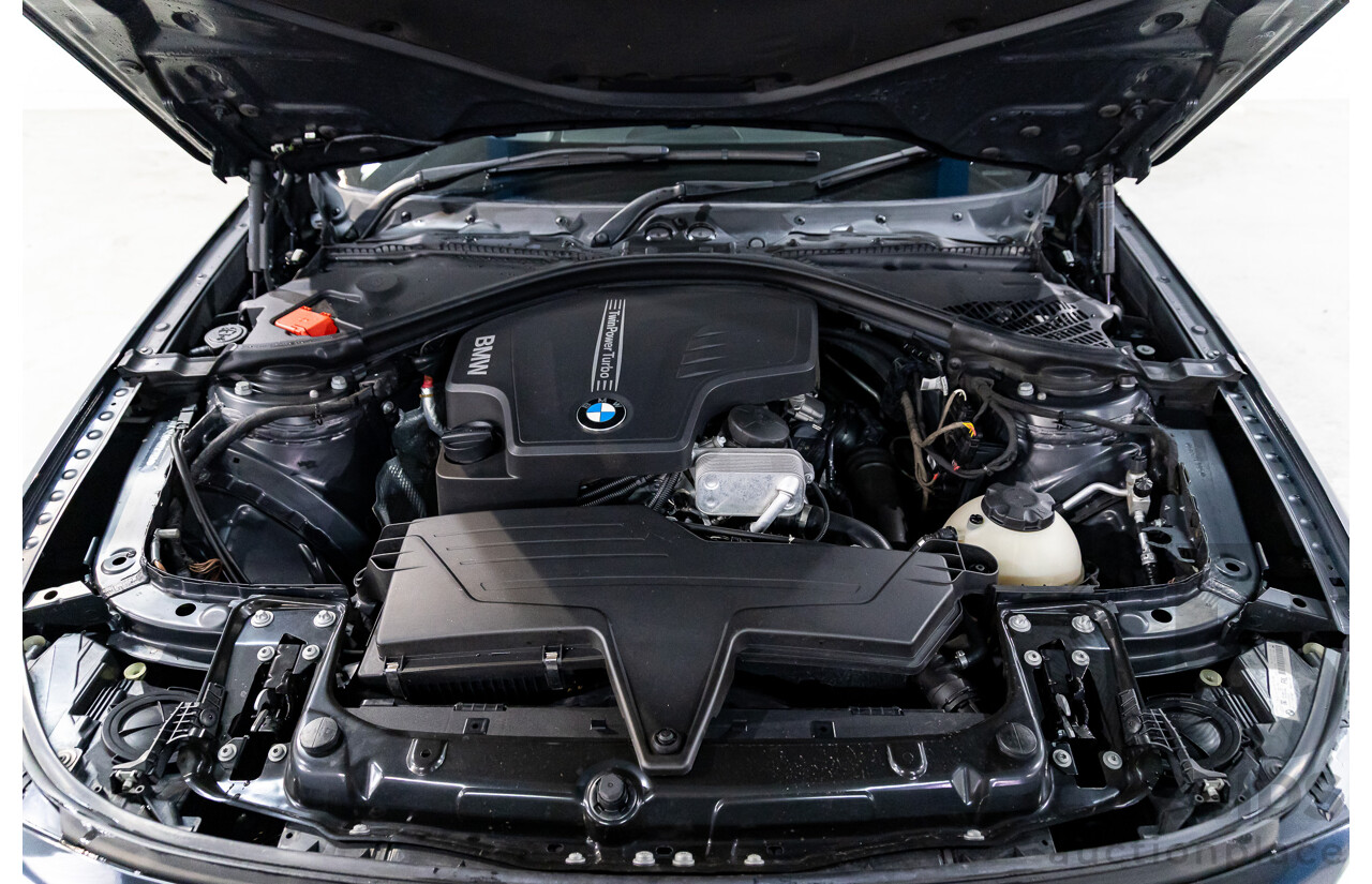 9/2013 BMW 328i Gran Turismo M Sport F34 4d Coupe Black Sapphire Metallic Turbo 2.0L