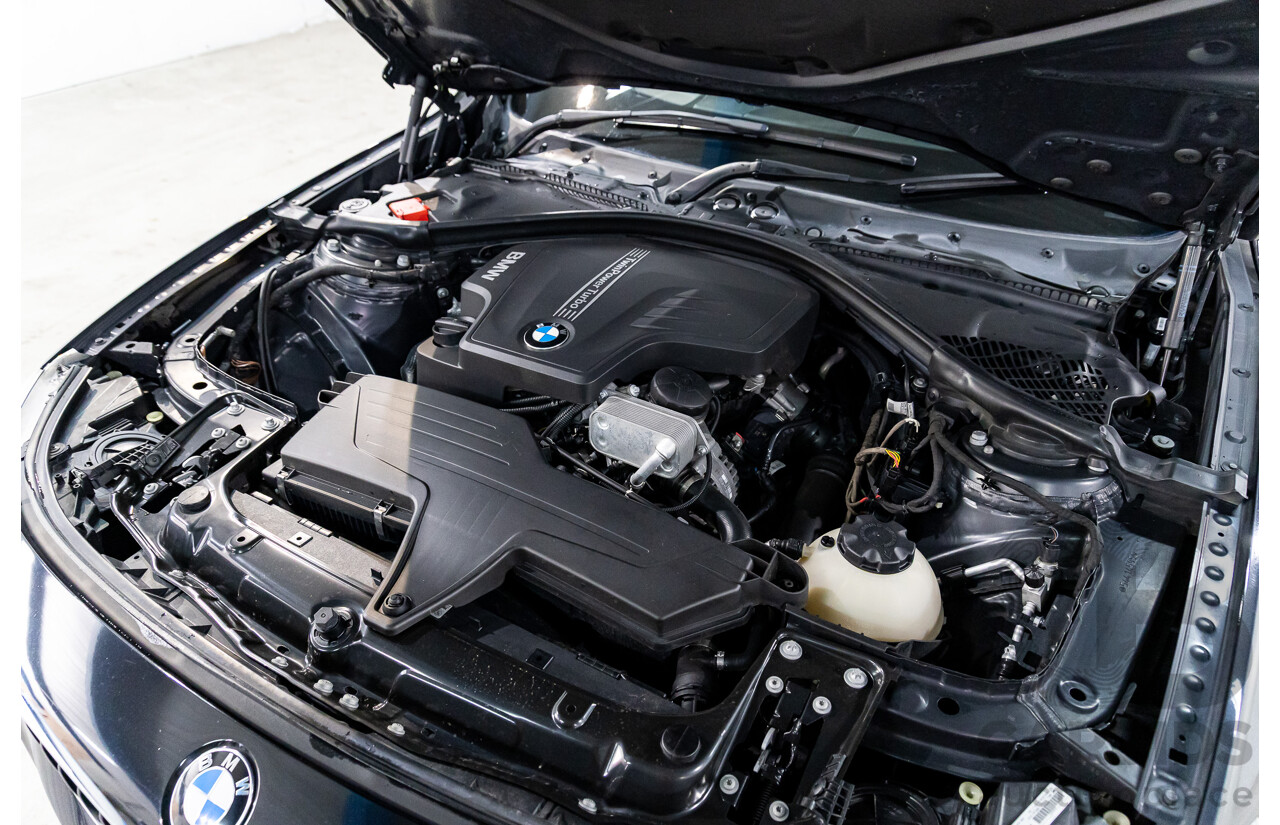 9/2013 BMW 328i Gran Turismo M Sport F34 4d Coupe Black Sapphire Metallic Turbo 2.0L